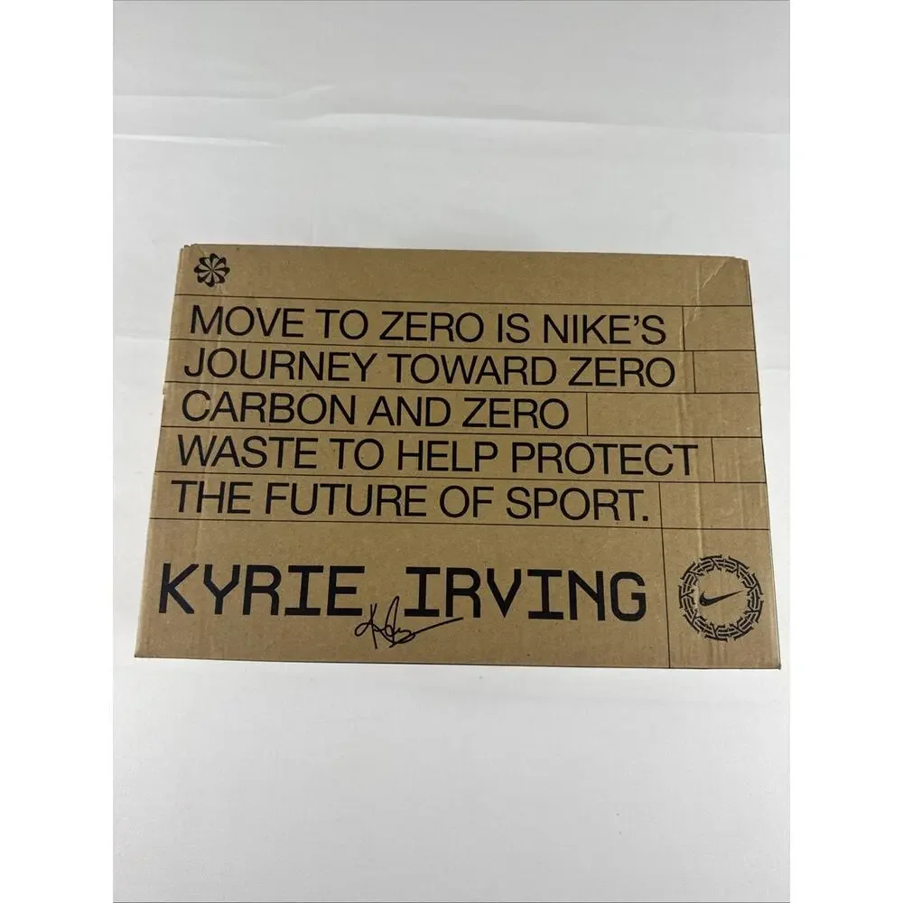 Nike Kyrie 8 GO SE GS Black Tour Yellow DQ8080-012 Youth Size 5Y w/ Box